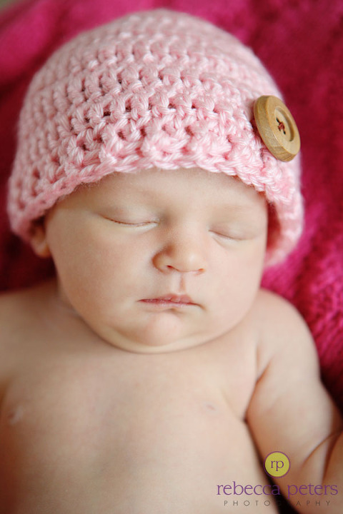 Wearing another one of my handmade hats! 