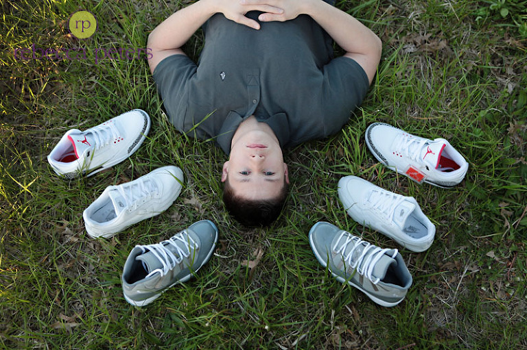 His shoes are VERY important...VERY!