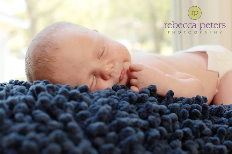 He gave us a teeny-tiny grin!